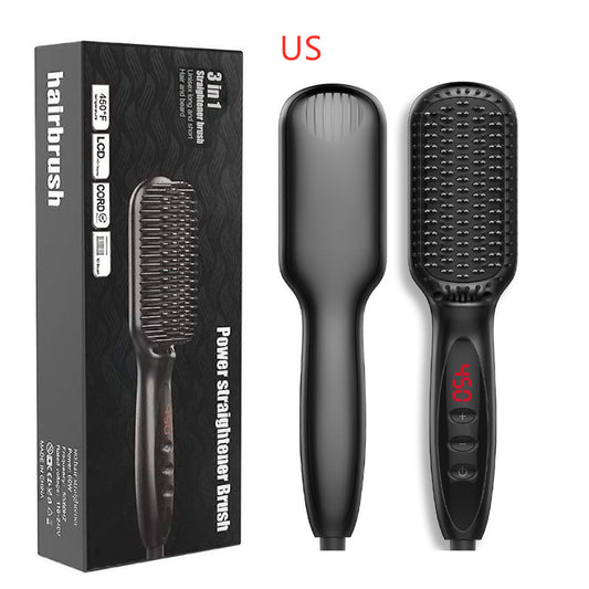 Hair Straightener Beard Comb